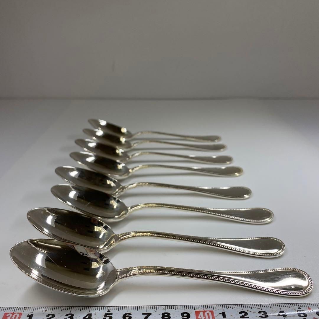 クリストフル パールスプーン8点 430g 東Y6-1011 SKLAD-KIRPICHA_RU