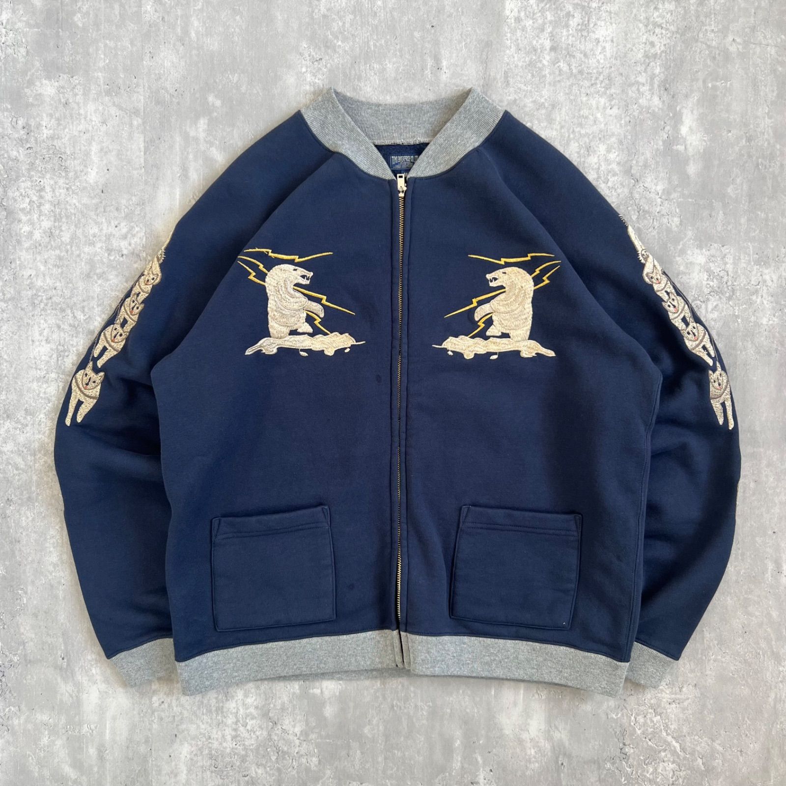 us. paratroopers スカジャン Schott スカジャン 2XL U.S. やすかろ