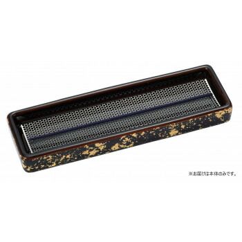 ナカムラ商事 室内用香皿 香線 砂子金箔 小