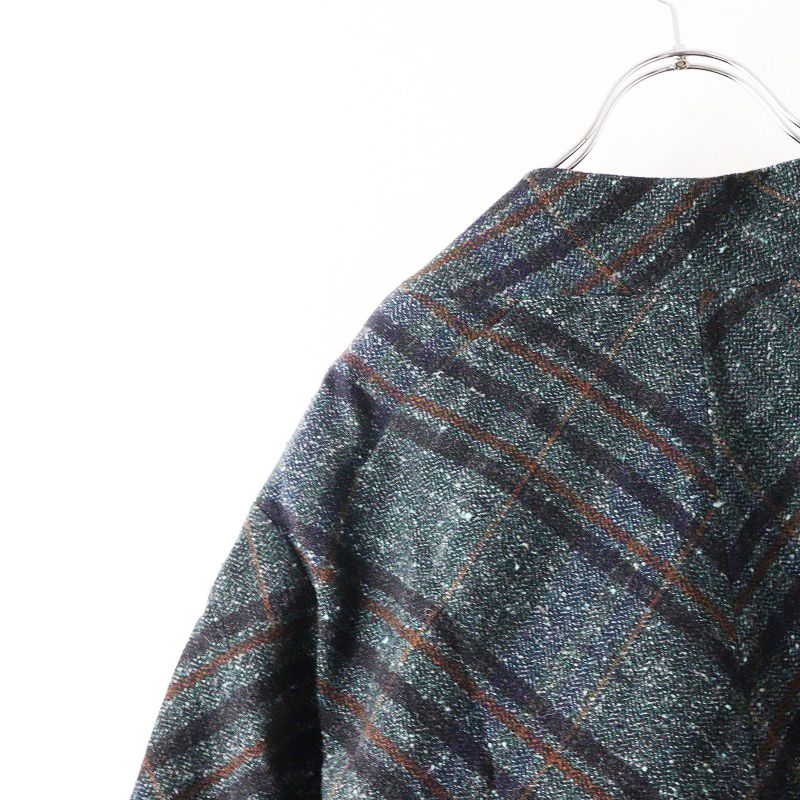 マルニ MARNI 国内正規品 ウール シルク ツイード チェック柄 フレア  