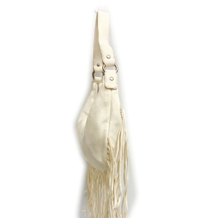 ラルフローレン コンチョ・フリンジ付レザーショルダーバッグ