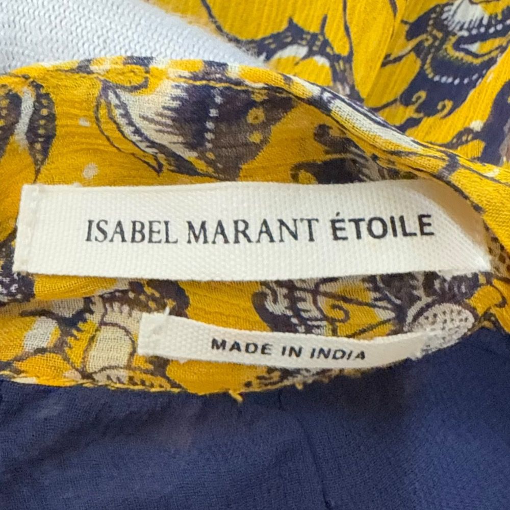 美品 ISABEL MARANT ETOILE イザベルマランエトワール 花柄