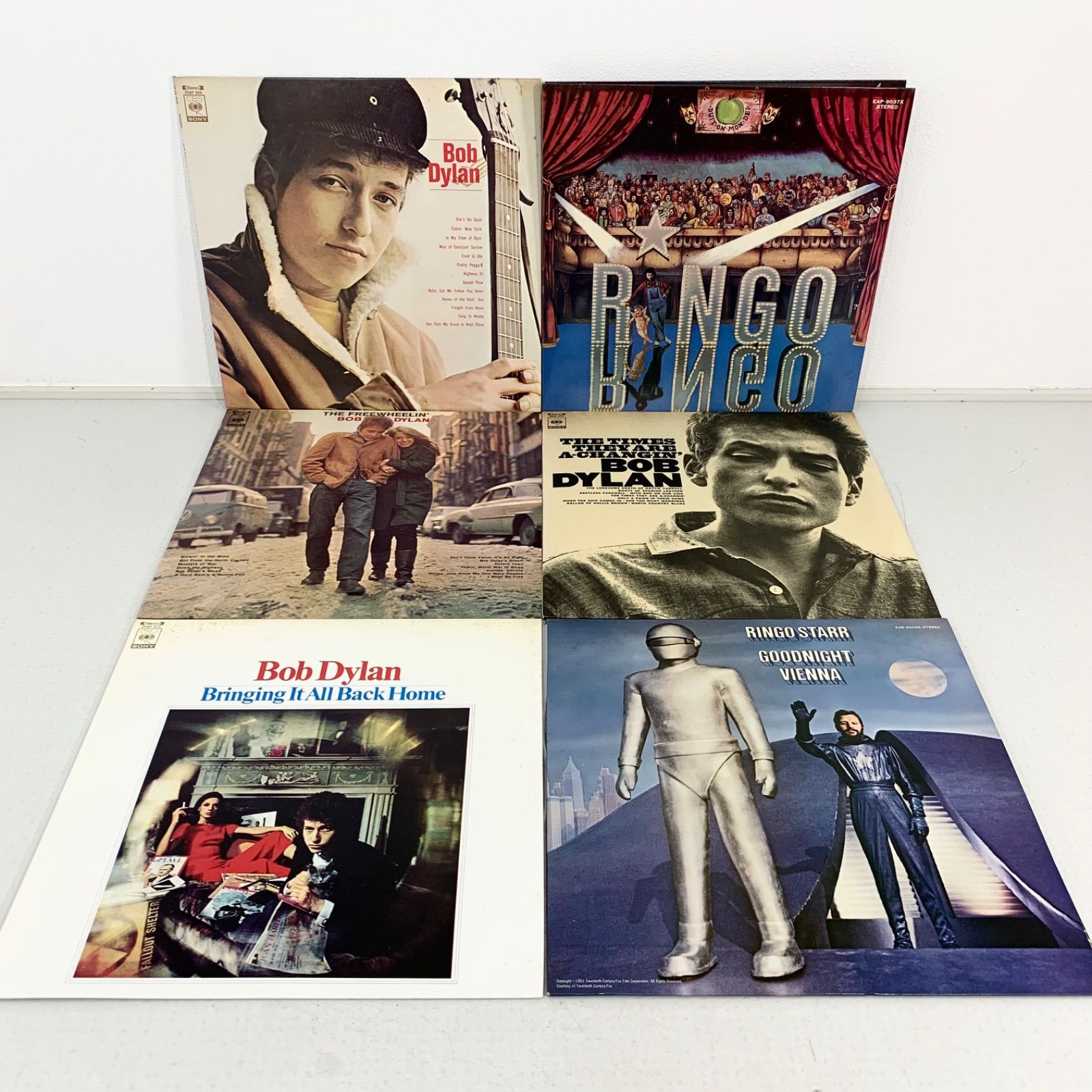 レコード まとめ売り 6枚セット リンゴ・スター ボブ・ディラン
