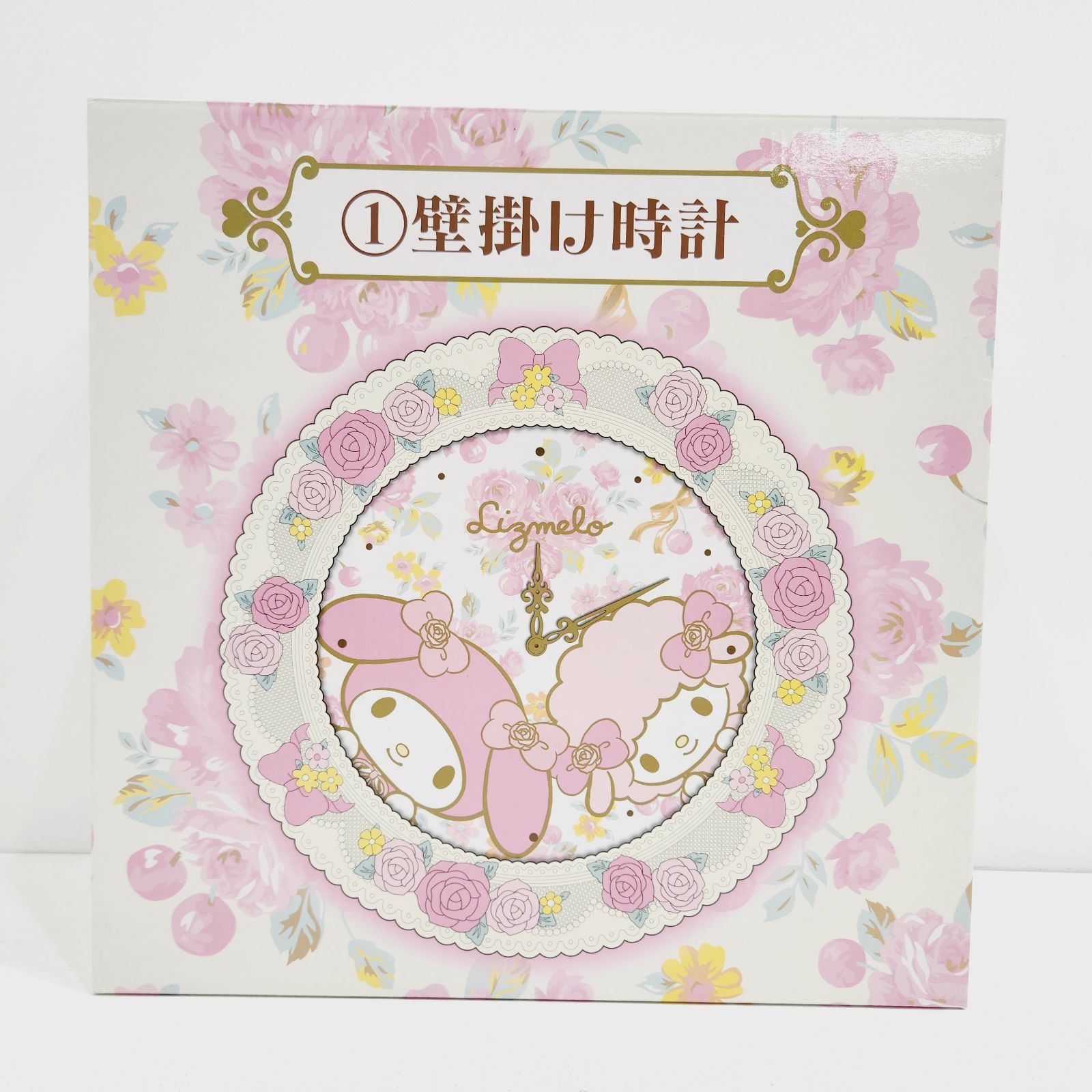 サンリオ　LIZ LISA×マイメロディ 壁掛け時計　激レア リズメロ 一番くじ 壁掛け時計 マイメロディ×LIZ LISAコラボ - メルカリ