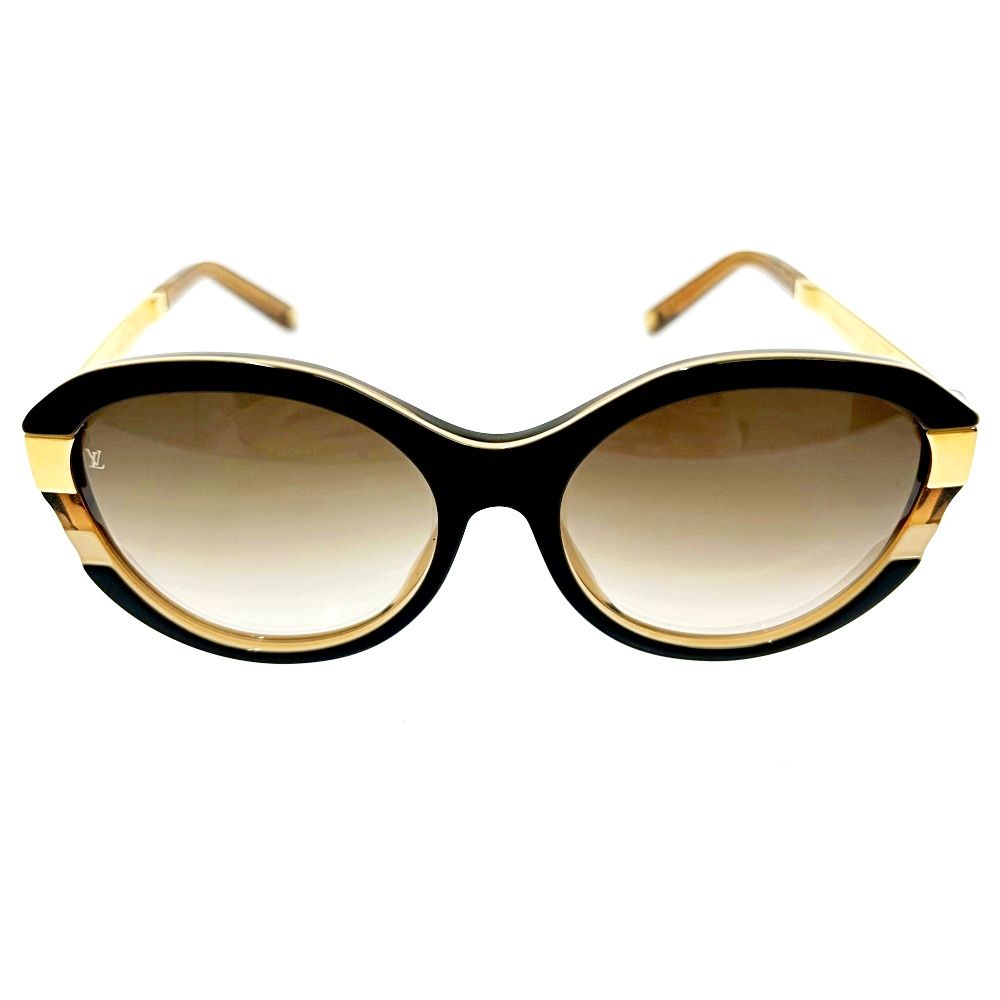 【美品】Louis Vuitton キャットアイメガネ ブラック 楽天市場】ルイ ヴィトン LOUIS VUITTON サングラス LV リンク