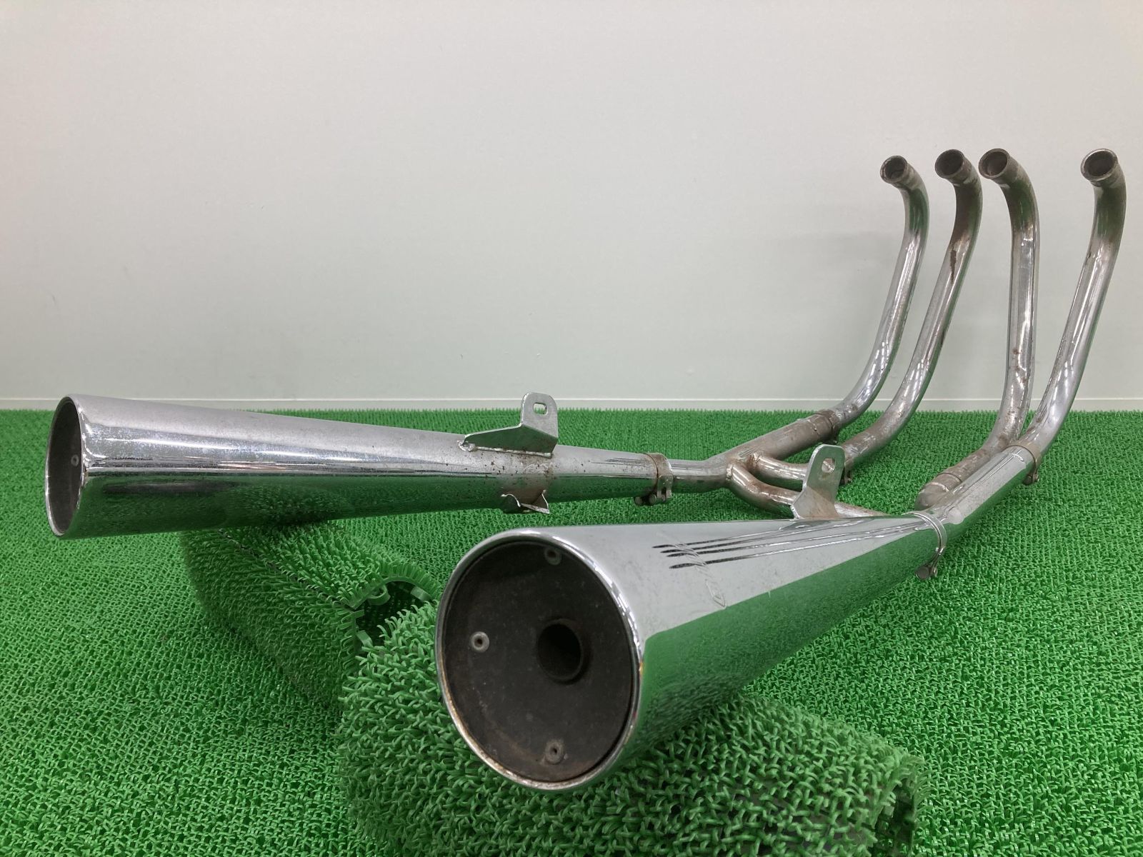 SITO製GPZ400F マフラー E001/2555 社外 中古 バイク 部品