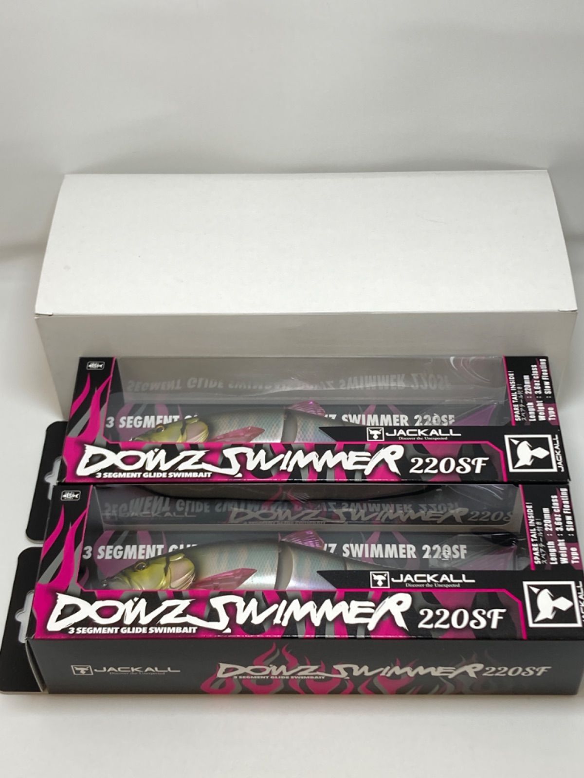 JACKALL ジャッカル DOWZ SWIMMER 220SF ルアー 2点セット