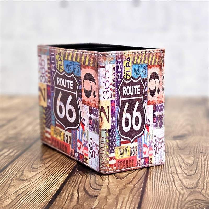 アメリカン雑貨 ルート66 小物入れ BOX リモコン入れ リモコン立て