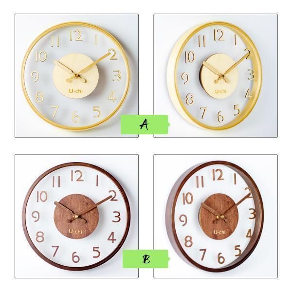 電波時計　掛け時計 壁掛け時計 北欧 おしゃれ 音がしない 電波掛け時計 壁掛け時計 北欧 おしゃれ 音がしない 木製 柱時計