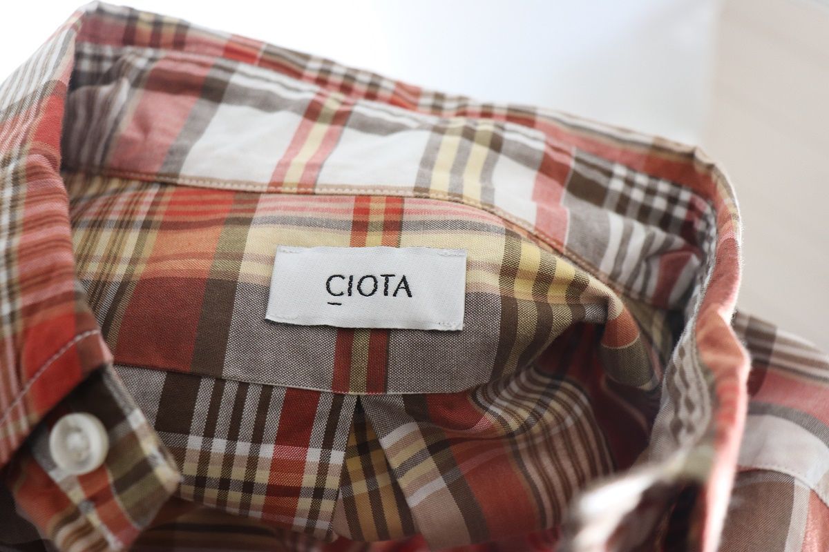 CIOTAシオタ新品メンズネルシャツ サンプル1 - メルカリ 