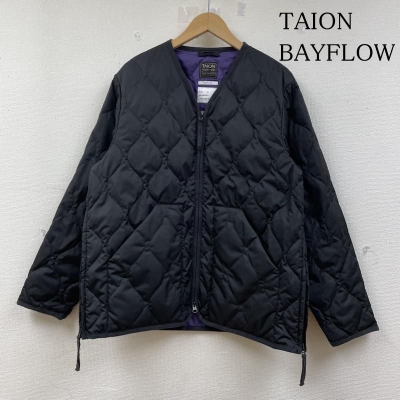 ★ 美品 ★ bayflow TAION Mサイズ ダウンジャケット 中古・古着通販】TAION (タイオン) BAYFLOW (ベイフロー) V