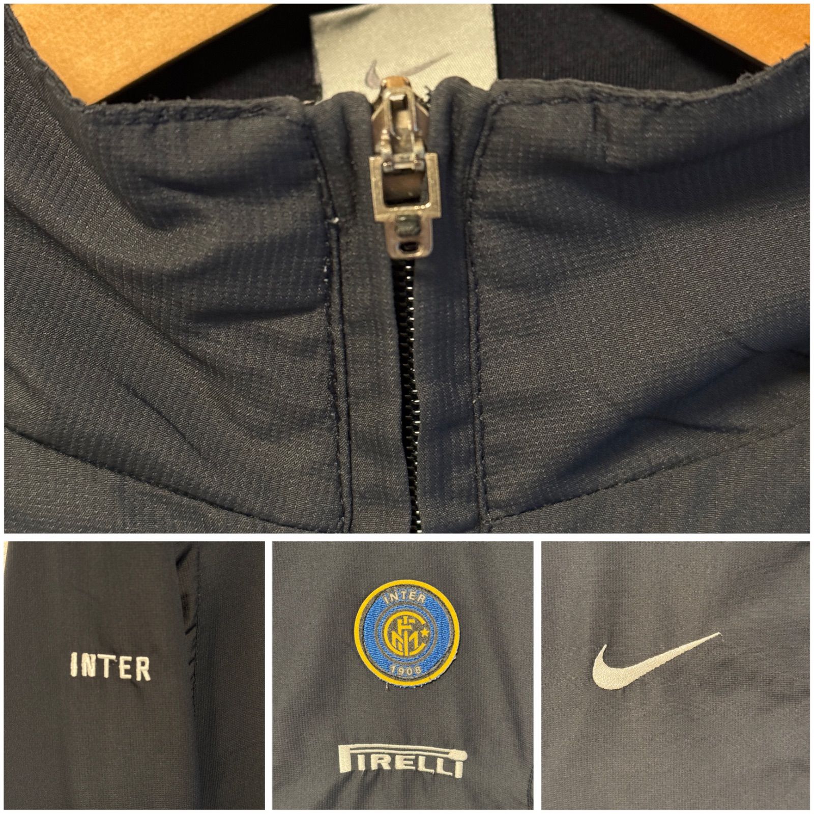 NIKE ナイロンジャケット 00s Lサイズ インテル ミラノ セリエA