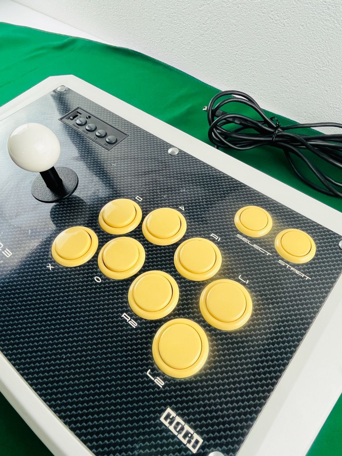 ◇312 【動作確認済み】HORI REAL ARCADE PRO 3 リアル・アーケード・プロ 3 ホワイト アーケード コントローラー 格ゲー