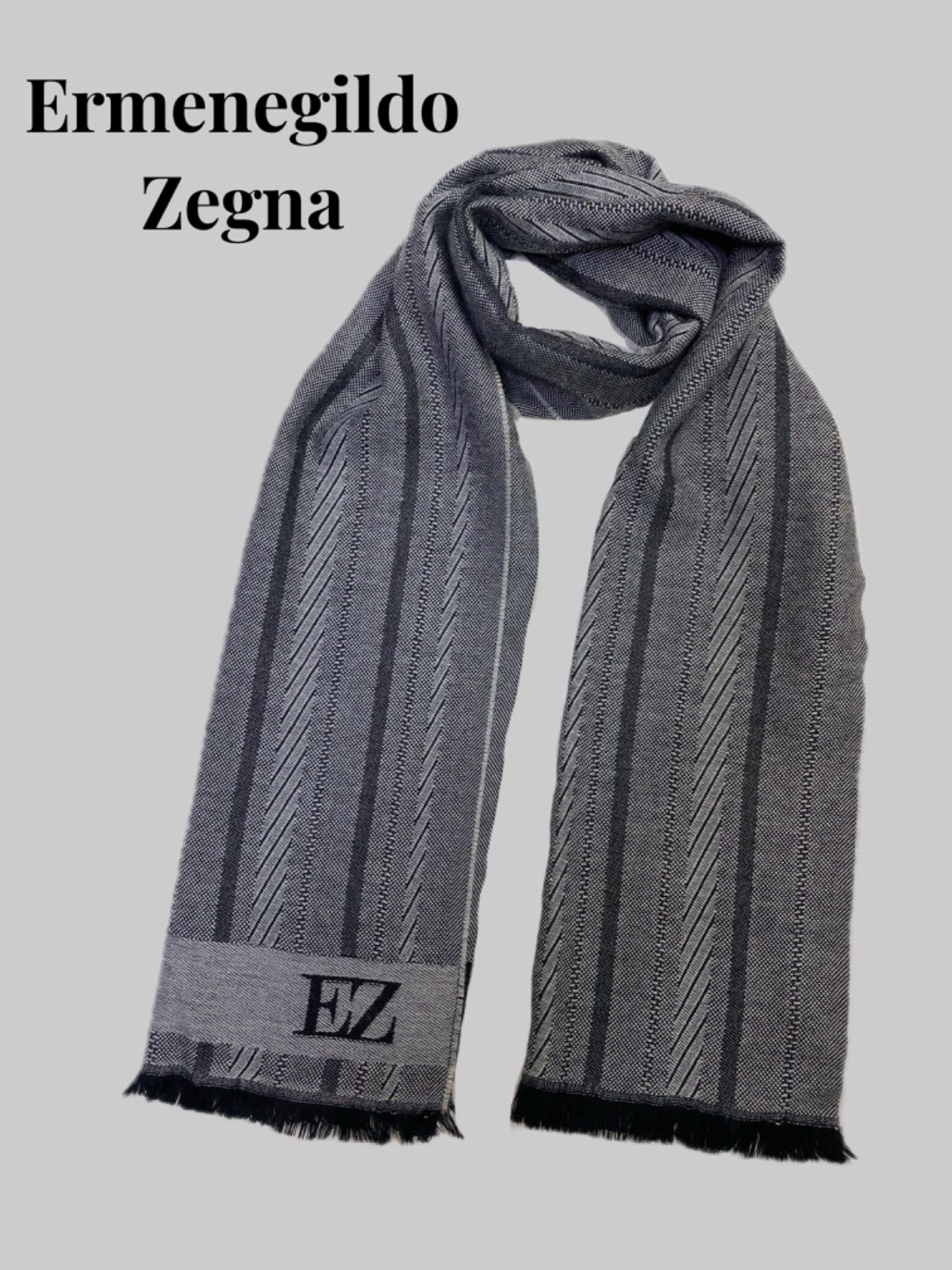 イタリア製 Ermenegildo Zegna 【エルメネジルド ゼニア】 EZ ロゴ