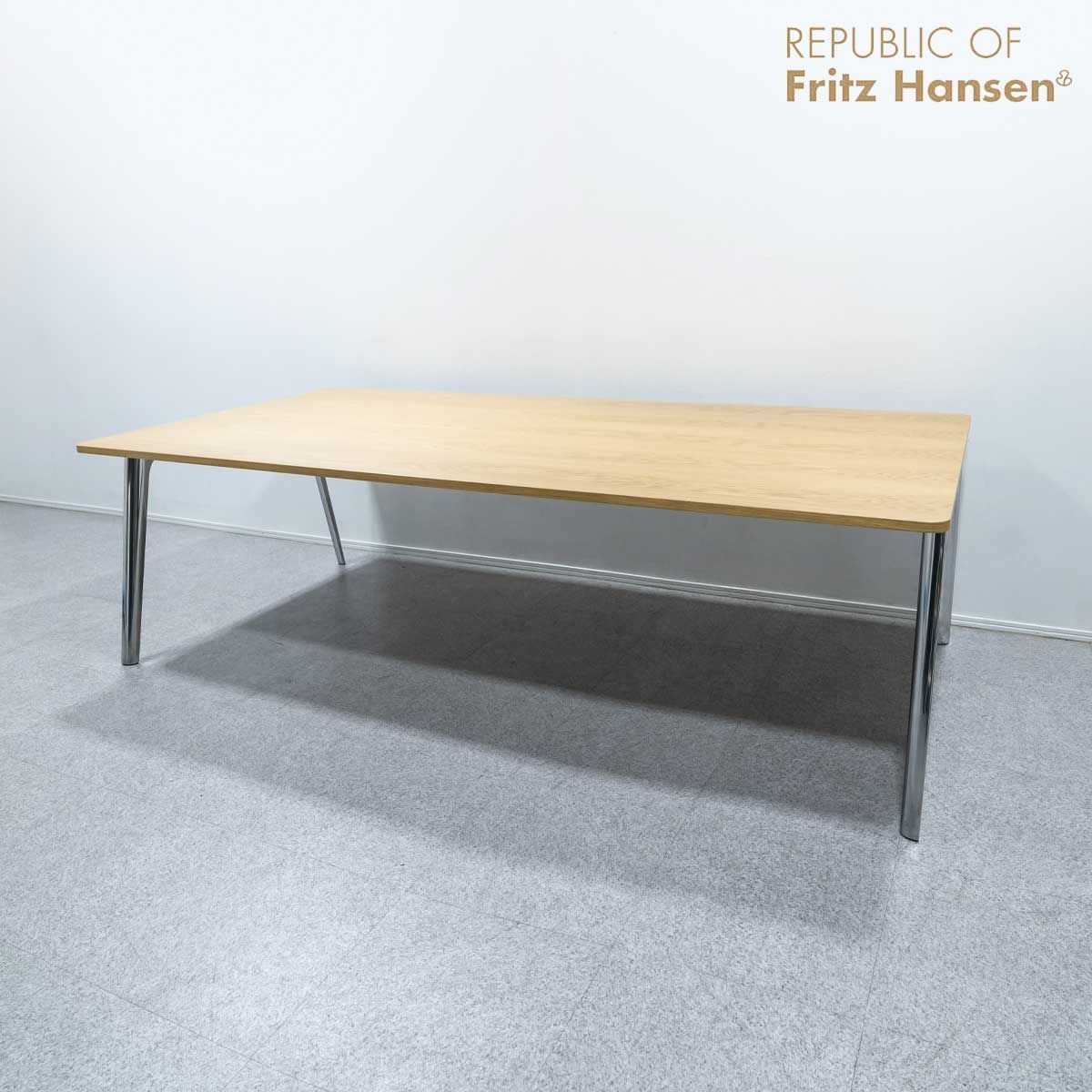 【中古品】FRITZ HANSEN  フリッツ ハンセン PLURALIS プルラリス カンファレンス オフィス テーブル 木製 キャスパー・サルト 定価80万