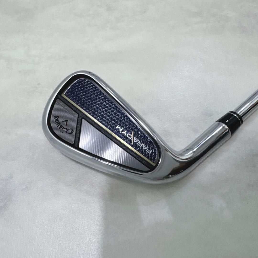 激レアレフティ 美品 キャロウェイ PARADYM 7番単品アイアン S左メンズ