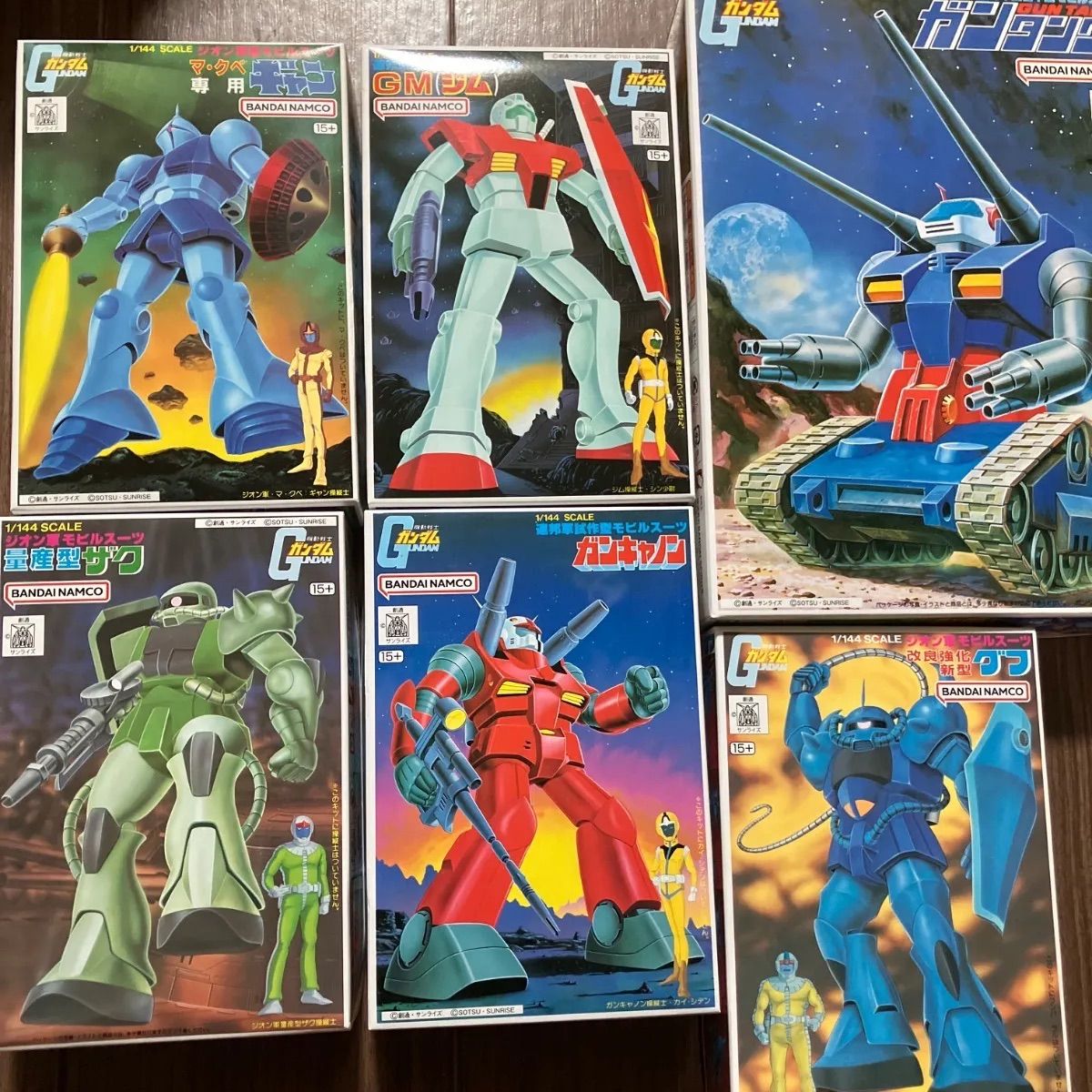 ガンキャノン+ガンタンク+ザクⅡ HG hg ガンタンク・ザク1・ガン