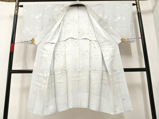 平和屋着物●長襦袢 無双仕立て 絞り 吹き寄せ文 正絹 ♥ AABB2976ph