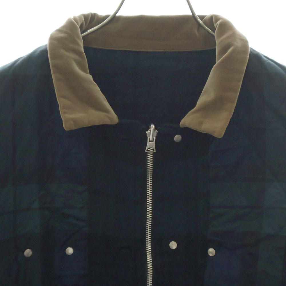 Sacai (サカイ) 20AW リバーシブル ジップアップ ウール チェック