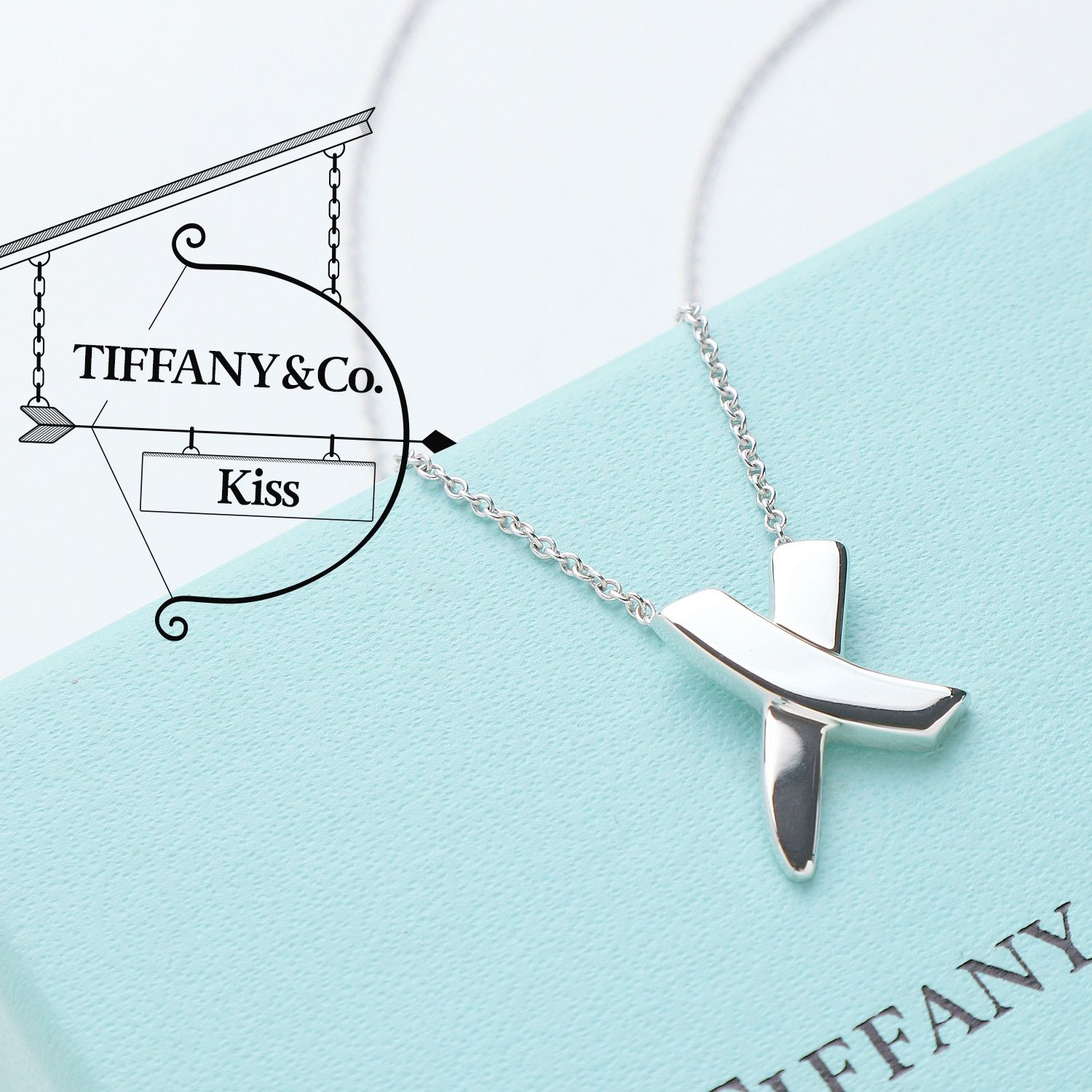 TIFFANY＆CO K18/SV925 ネックレス【ME316DbYK】-