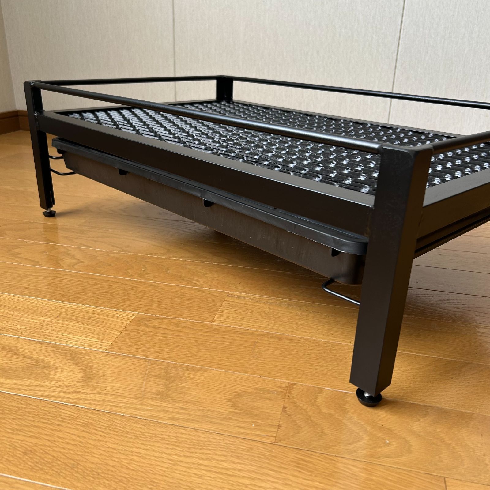 メッシュプランターラック ダクトレール50cm 64cm x 40cm 受け皿