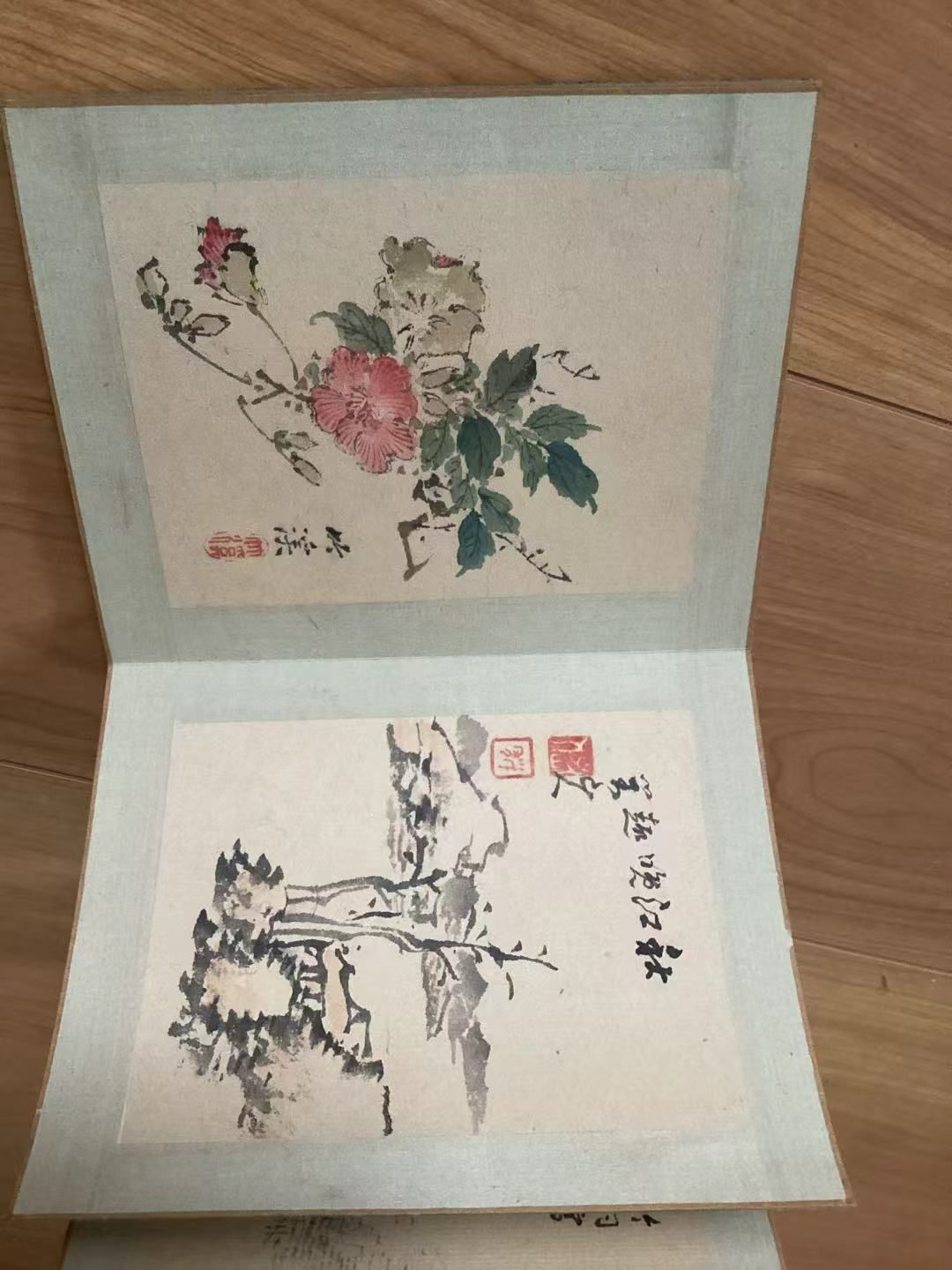 折りたたみ画集 美術品