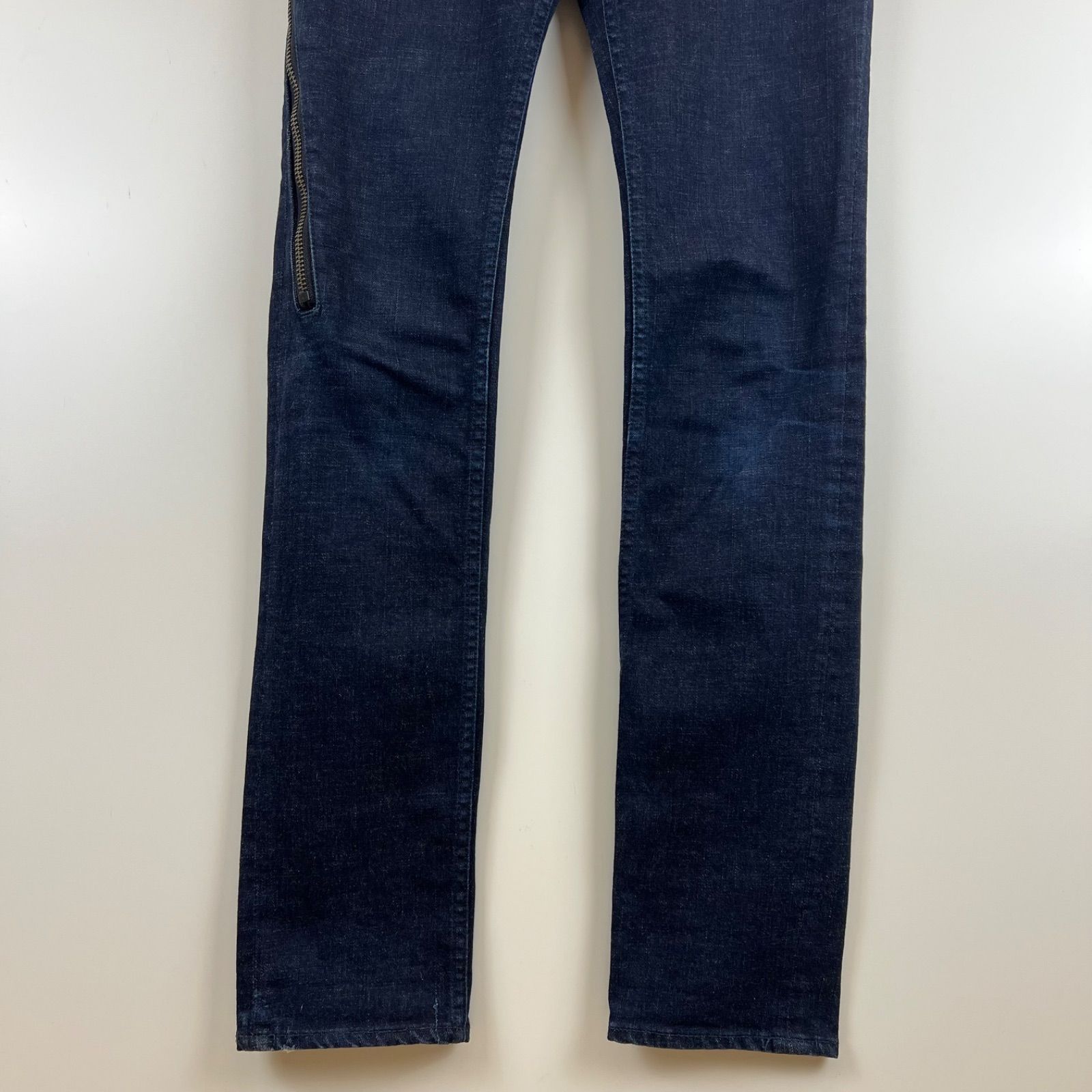 DIET BUTCHER SLIM SKIN 00s JP archive zip skinny denim pants 1