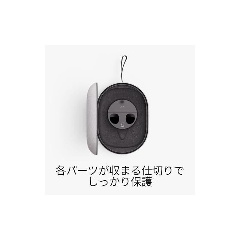 Meta Quest携帯用ケース Meta Quest 3 3Sに対応 上質なデザインでデバイスを保護 Quest 3 3S Touch Plusコントローラー ヘッドストラップ アクティブストラップ 充電ケーブル 電源アダプターを収納 1