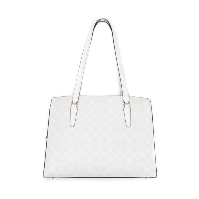 コーチ COACH テイタム キャリーオール PVC / レザー シグネチャー