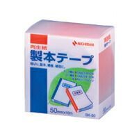 ニチバン 製本テープ 再生紙 BK-501 赤 1巻
