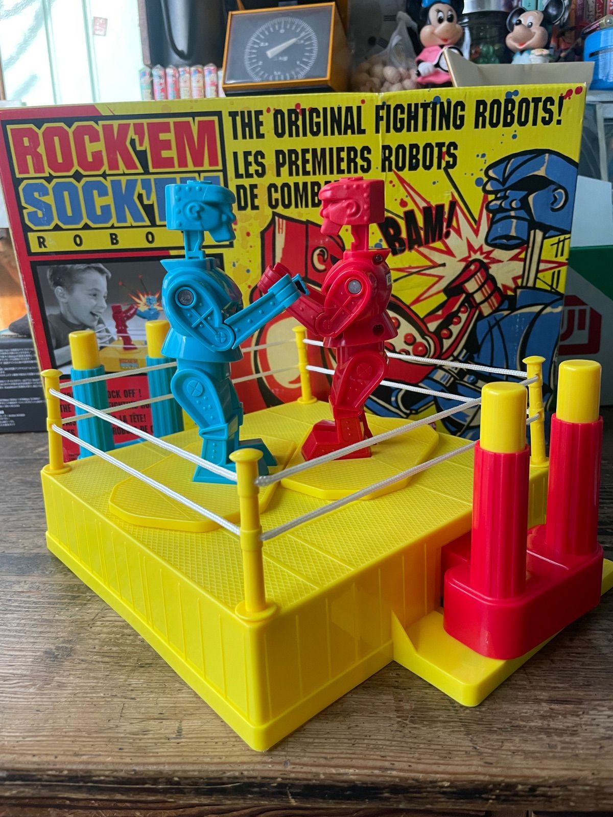 トイストーリー2 登場 ROCK'EM SOCK'EM ROBOTS マテル 復刻版 Rock'em