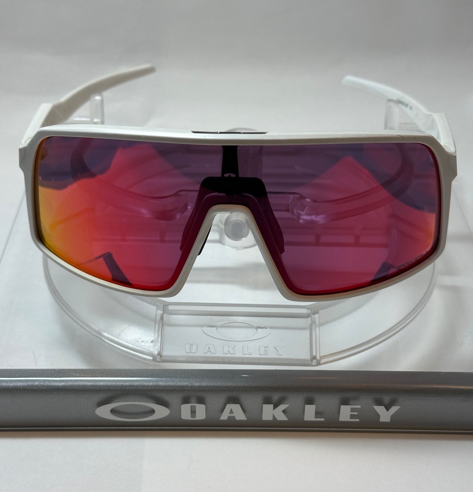 オークリー　スートロライト　レンズ　レッド　オレンジ Sutro Lite Forge Collection Prizm Trail Torch Lenses, Fire