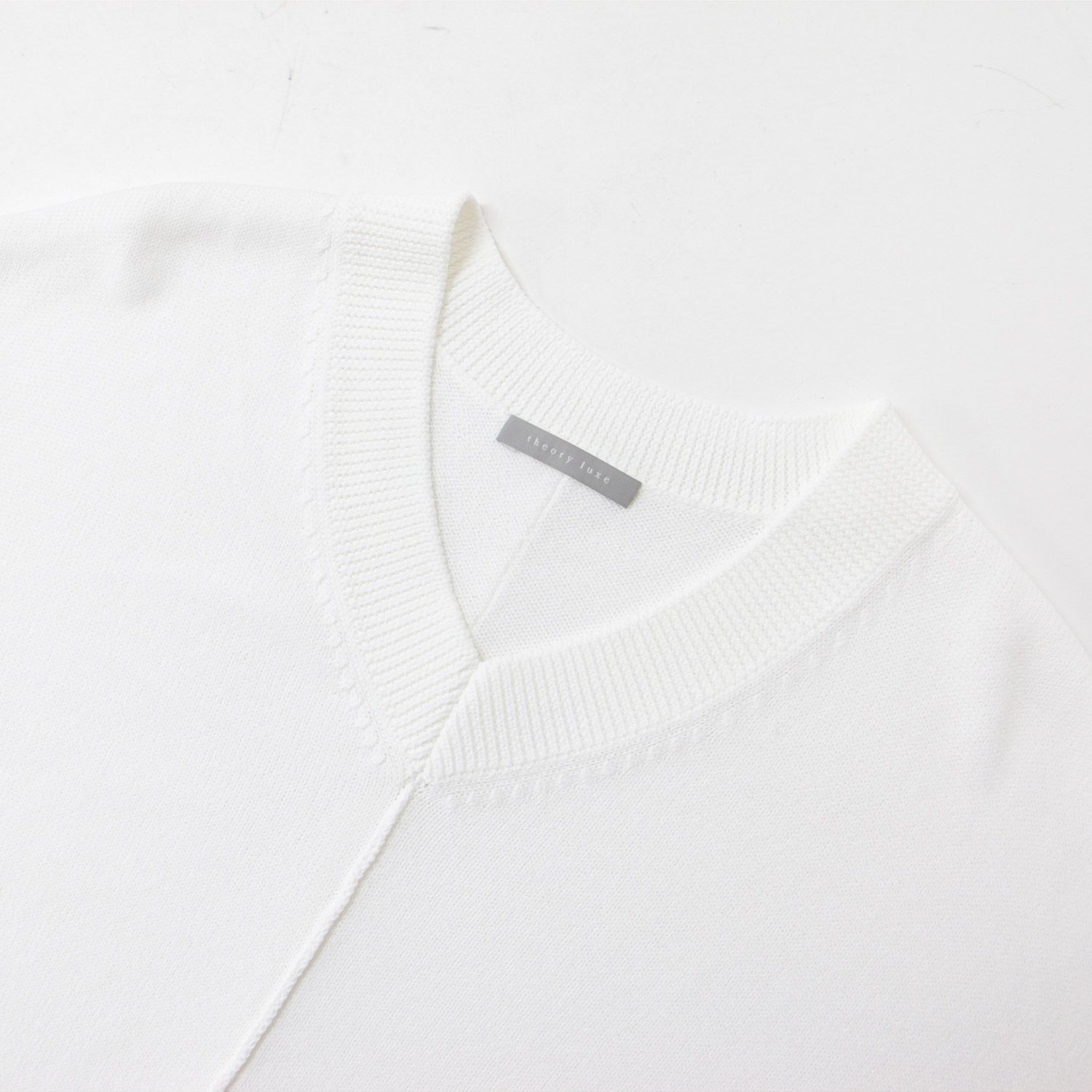 美品 セオリーリュクス ニット プルオーバー トップス カットソー 22春  