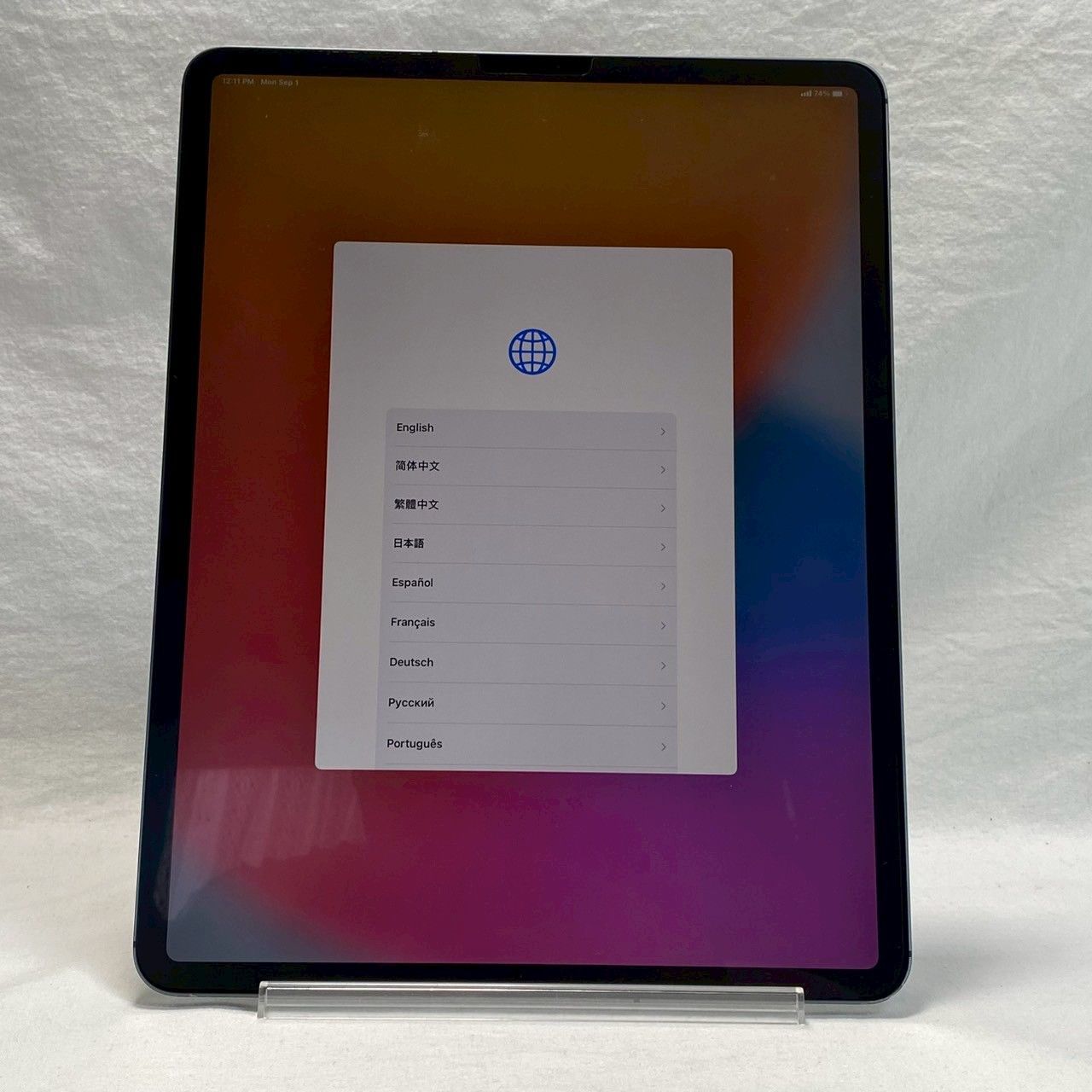 iPad - ipad pro 12.9 第三世代 美品 sim フリー スペースグレー 美品】iPad/Pro/12.9インチ/第3世代/256GB/スペースグレイ/SIM