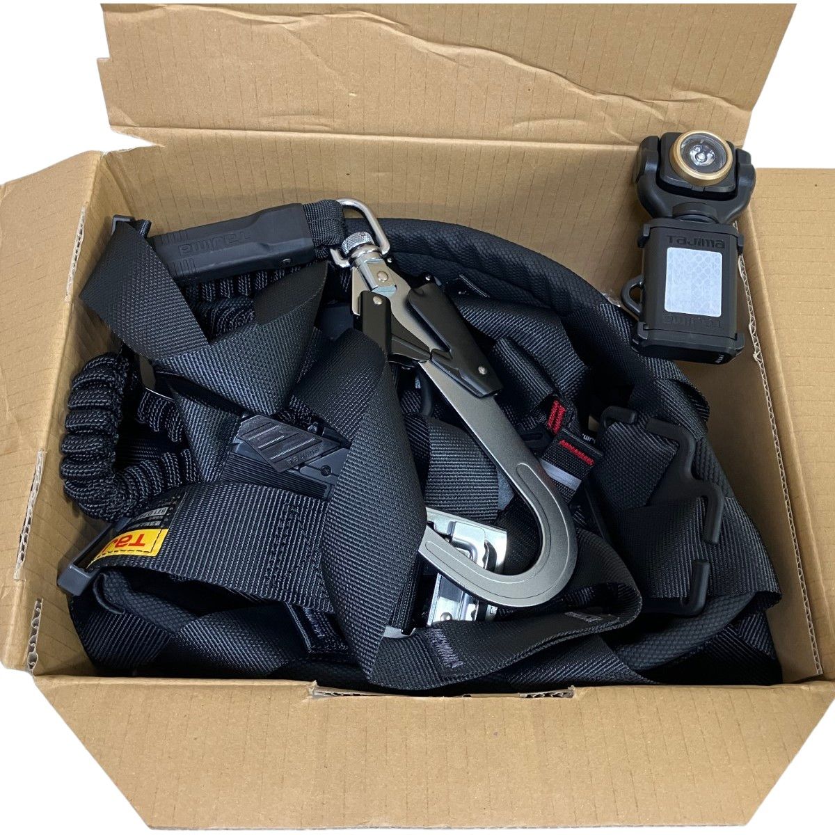 ЗЗTAJIMA タジマ ハーネスGS+ダブルランヤード 安全帯 墜落防止用器具  