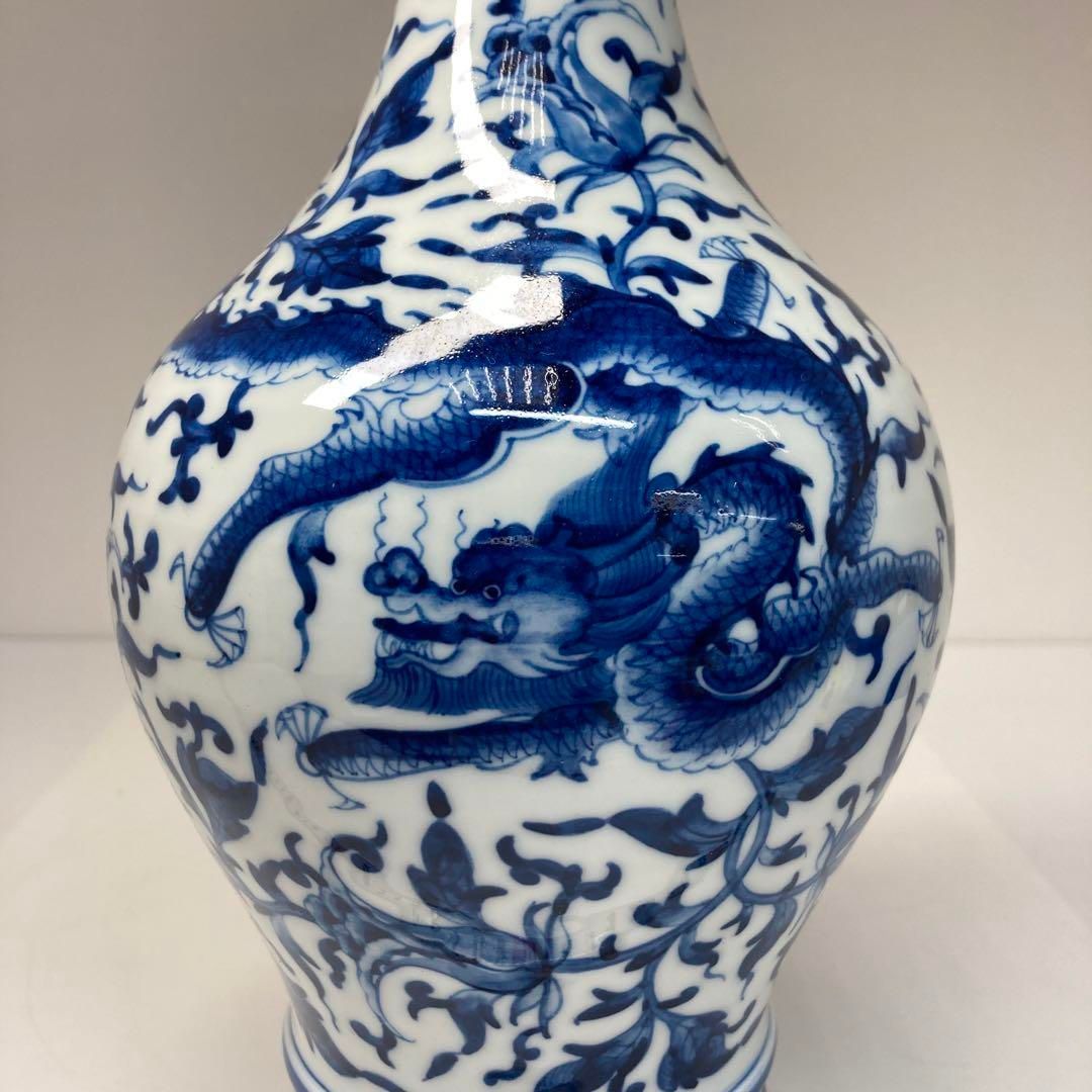 中国古美術 宋時代 龍泉窯 青磁 花瓶 花入 花器 古玩 骨董 美術品