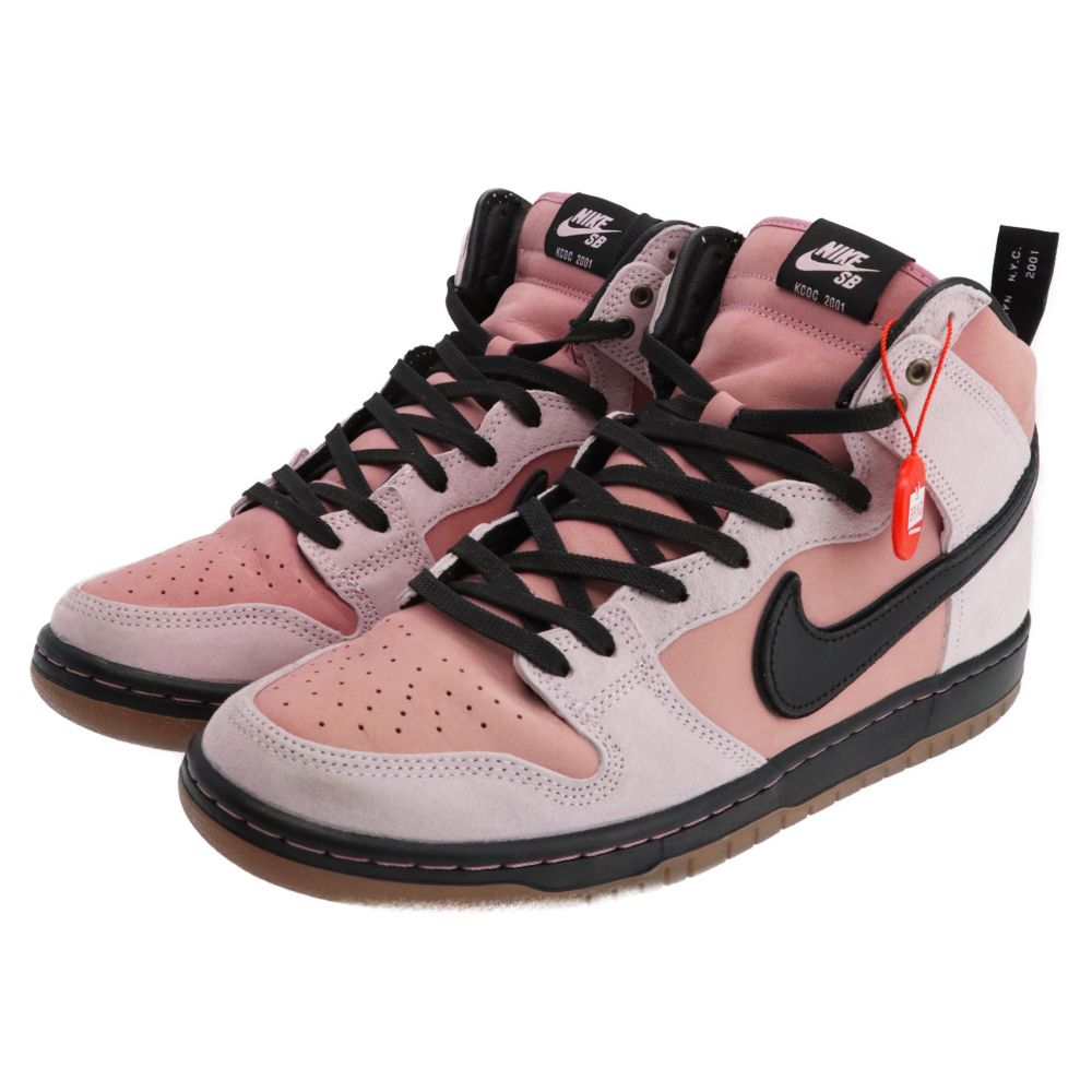 NIKE SB (ナイキエスビー) ×KCDC SB DUNK HIGH PRO QS Pink Black 