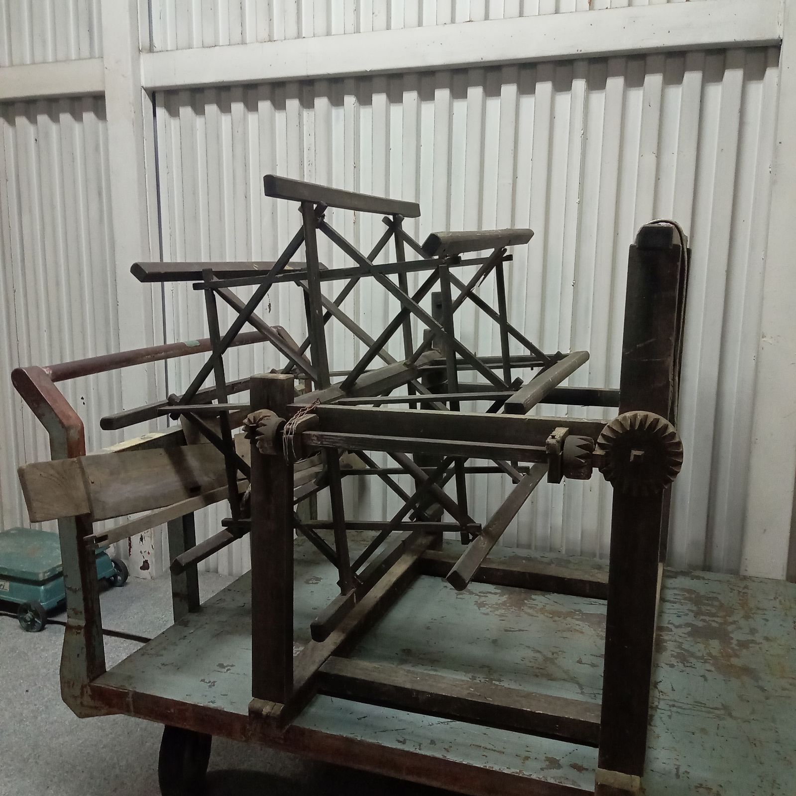 80's-90's yamagiwa ヤマギワ 糸巻きガラス フロアライト 80's-90's