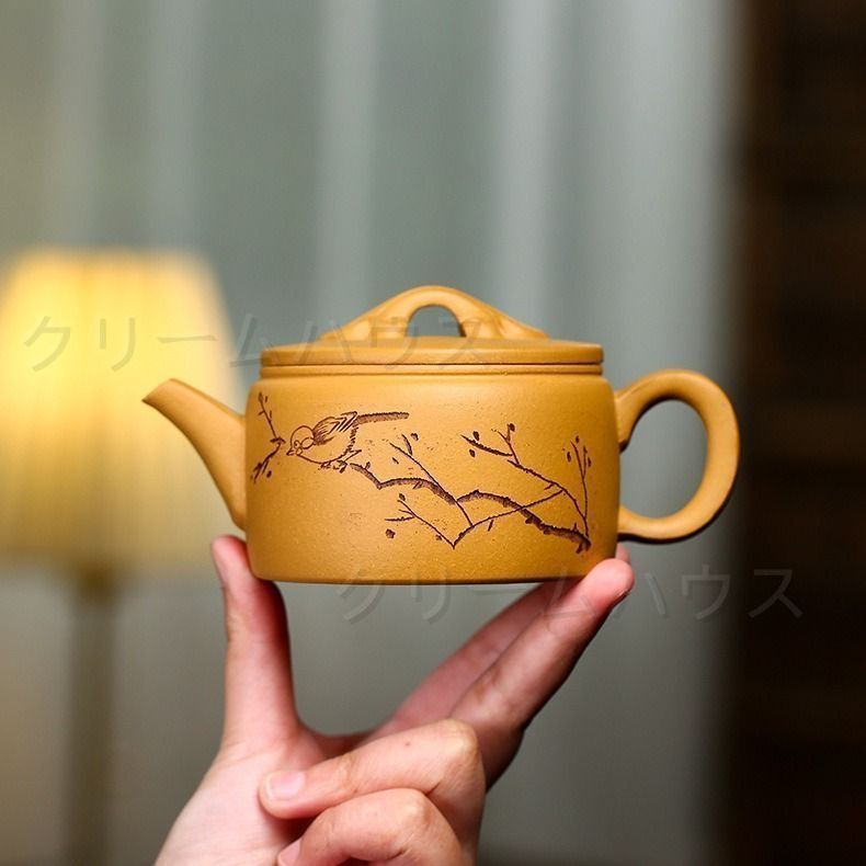 茶壷 急須 紫砂壺 ティーポット 常滑焼 紫砂茶器 唐物紫泥急須