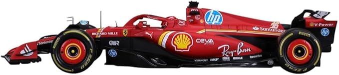 Bburago（ブラーゴ） 2024年モデル 1/18 F1 フェラーリ SF-24 #16 シャルル・ルクレール ダイキャストカー 完成品 18-16815 (#16)