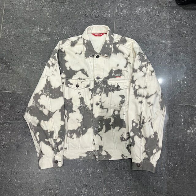 ブリーチL Supreme 25SS Denim Trucker Jacket ブリーチ Supreme Denim Trucker Jacket L