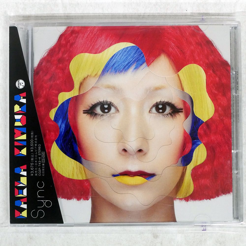 木村 国内盤 木村カエラ/SYNC/NIPPON COLUMBIA COZP743 CD+DVD