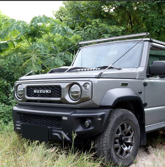 新型スズキジムニー リムライザーキット JB64 JB74 ジムニーシエラ ジャングルプロテクター 障害物除去ロープ フード保護 ブラケット 外装パーツ
