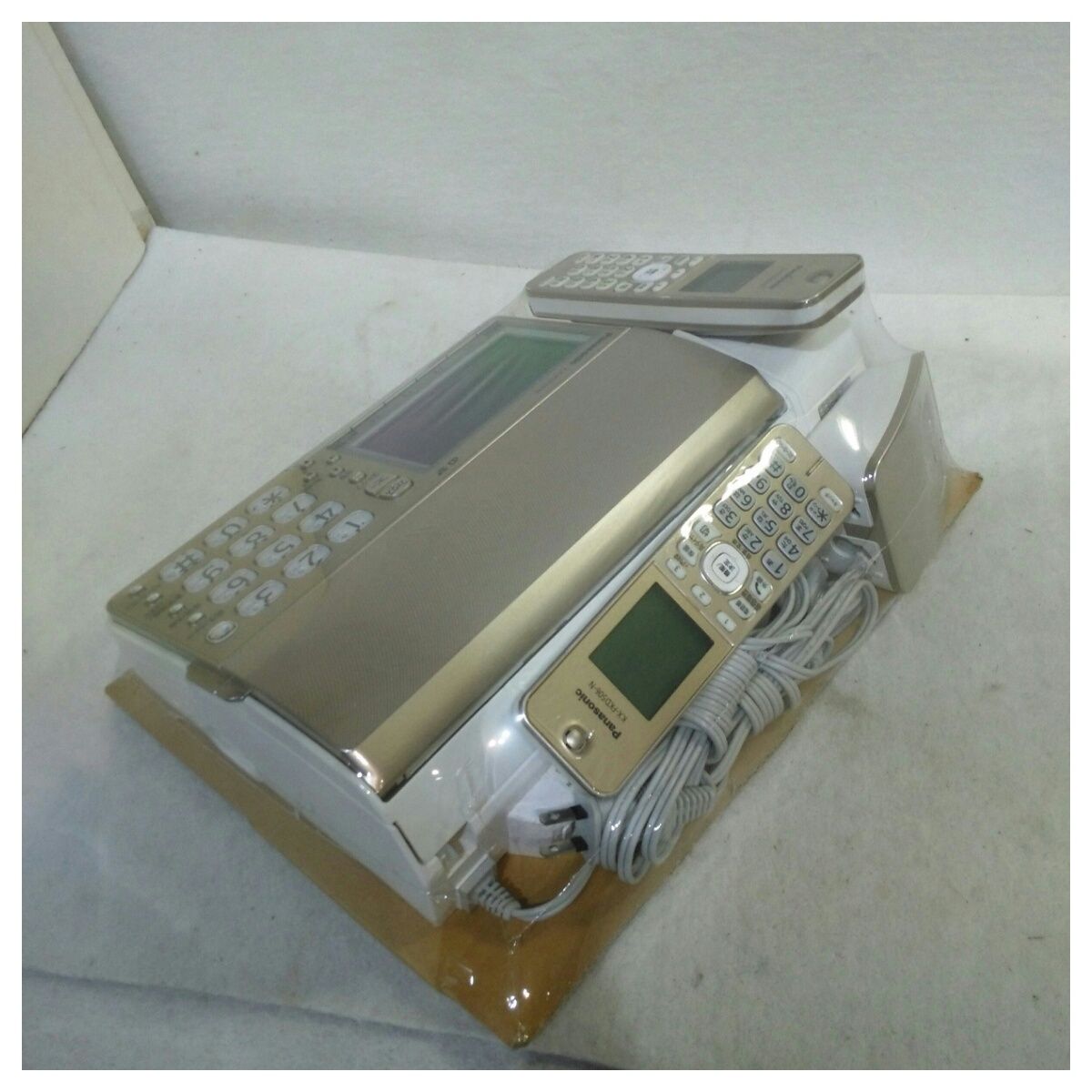 パナソニック 普通紙ファクス(子機1台付き)KX-PD350DL-W
