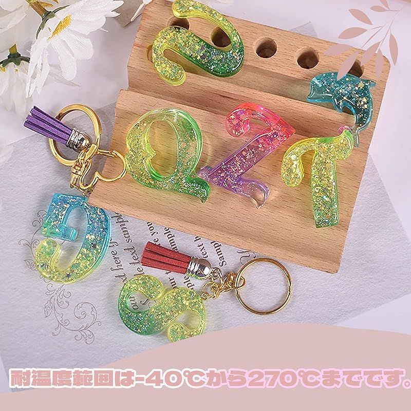 MAEXUS レジン シリコンモールド 個性 アルファベット