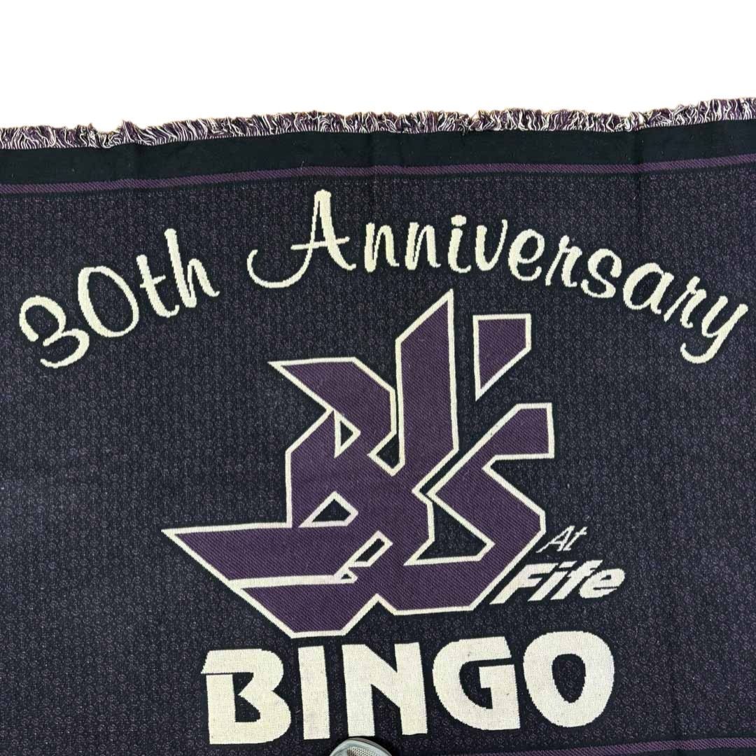 vintageラグ カーペット 企業ロゴ 30周年記念 BINGO 1669 - メルカリ