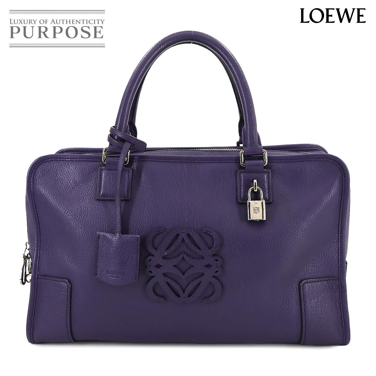 新品同様 ロエベ LOEWE アマソナ 36 ハンド バッグ レザー