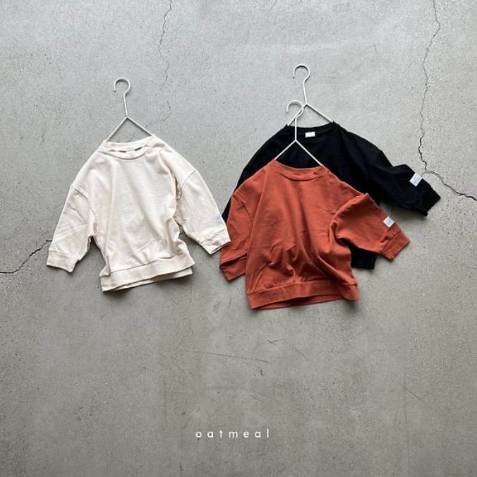 oatmeal / basic autumn sweatshirts (XS) - メルカリ