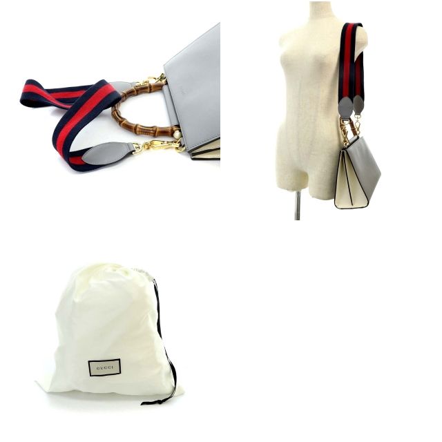 グッチ GUCCI バンブー ニムフェア ハンドバッグ ワンハンドル  