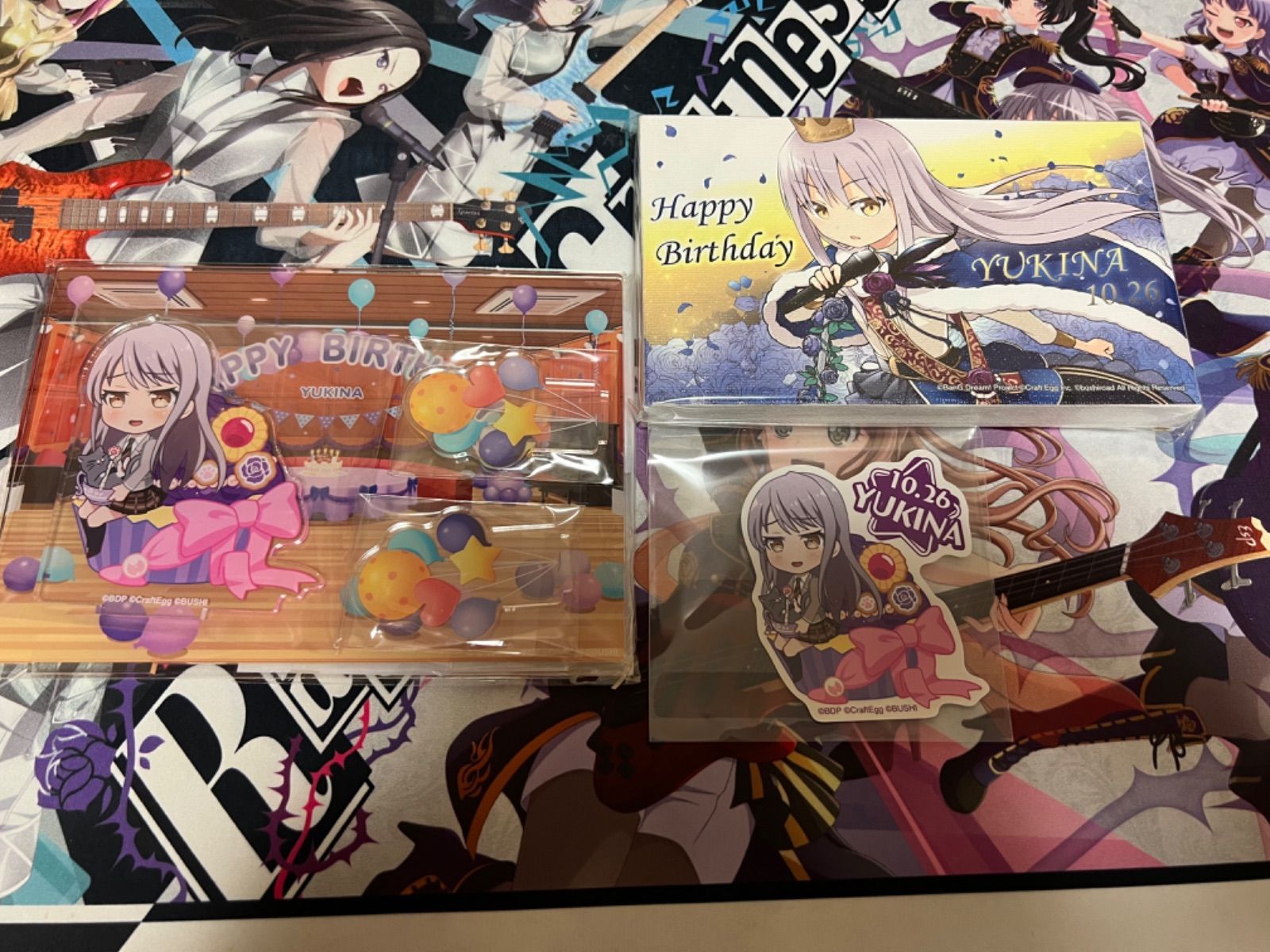 バンドリ 湊友希那 バースデーボックス バンドリ ガルパ バースデーボックス 湊友希那 - メルカリ